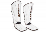 Okami fightgear Shin Guards Competitor White